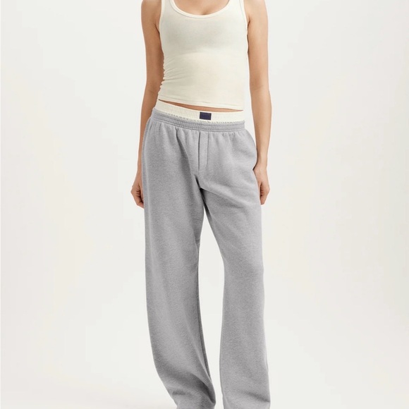 SET Active Pants - SET Active Midweight Sweats Staple Layered Straight Leg Sweats